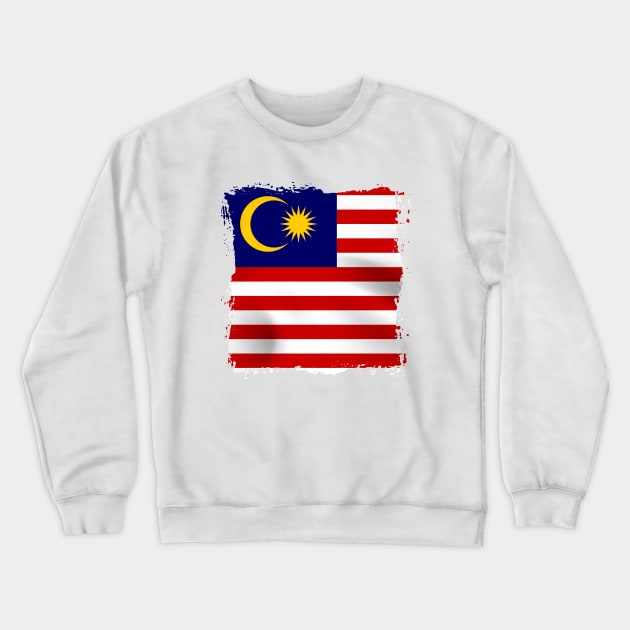 Malaysia Artwork Crewneck Sweatshirt by SASTRAVILA